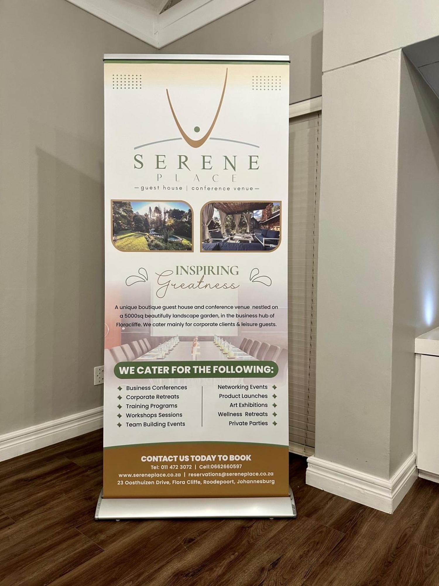 Serene Place Guest House & Conference Venue Affordable Luxury With Backup Power Roodepoort Eksteriør billede